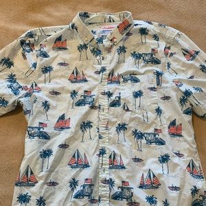 XXL chubbies short sleeve button up